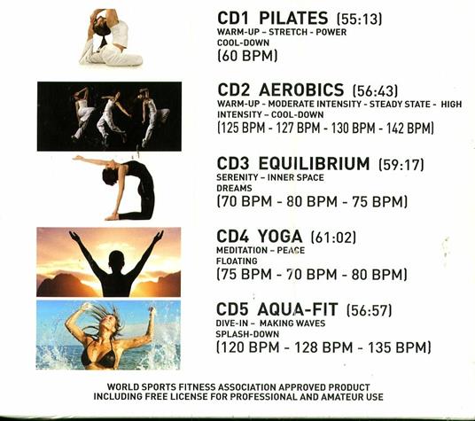 Total Body Workout. Pilates, Aerobics, Yoga - CD Audio - 2