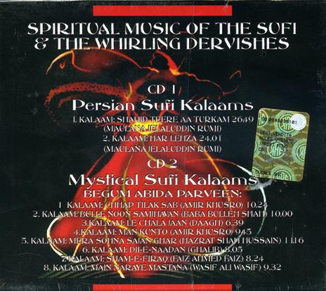 Musica spirituale Sufi. Dervishi turbinanti - CD Audio - 2