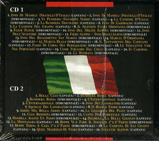Italia. Inni, marce militari e canti politici - CD Audio - 2