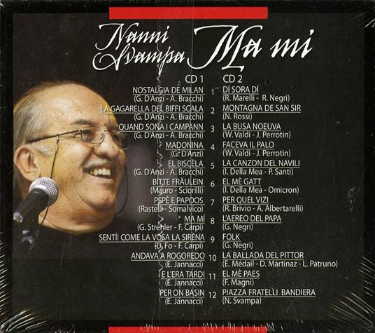 Ma Mi. Omaggio alla canzone milanese d'autore - CD Audio di Nanni Svampa - 2
