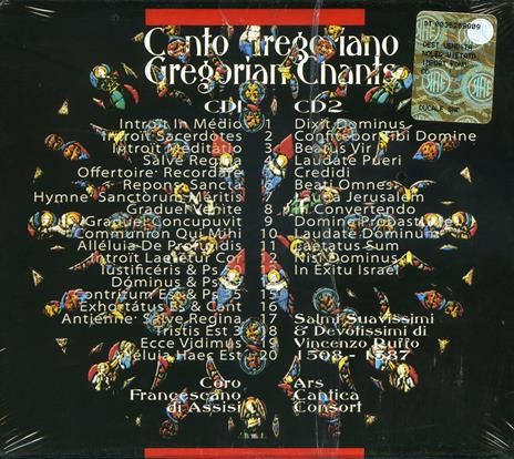 Canto gregoriano. Il canto delle pietre - CD Audio di Coro Francescano di Assisi - 2