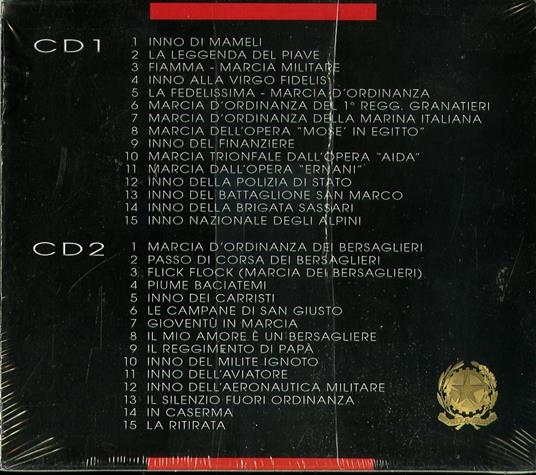 Inni delle bande militari italiane - CD Audio - 2