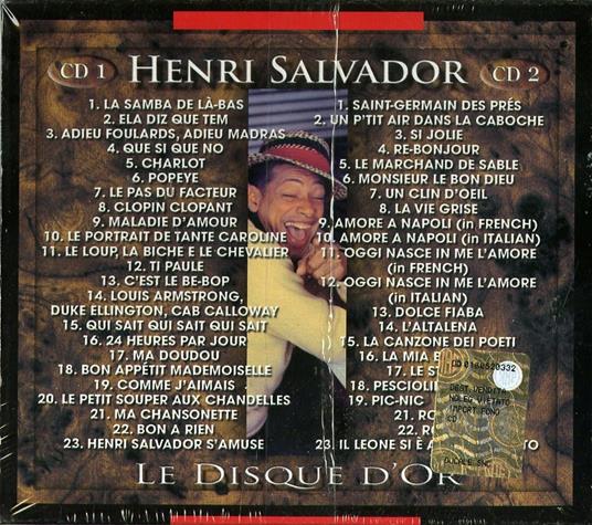 Le disque d'or - CD Audio di Henri Salvador - 2