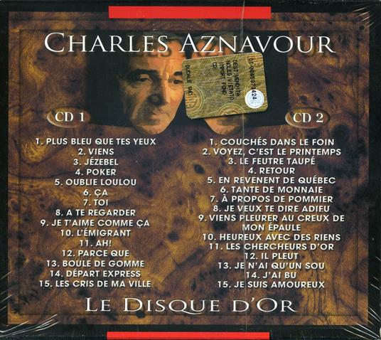 Le disque d'or - CD Audio di Charles Aznavour - 2