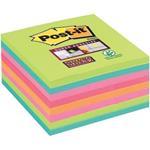 Foglietti Post-it® Super Sticky Notes assortiti conf. 8 blocchetti da 45 ff - 654-8SS-RBW-EU