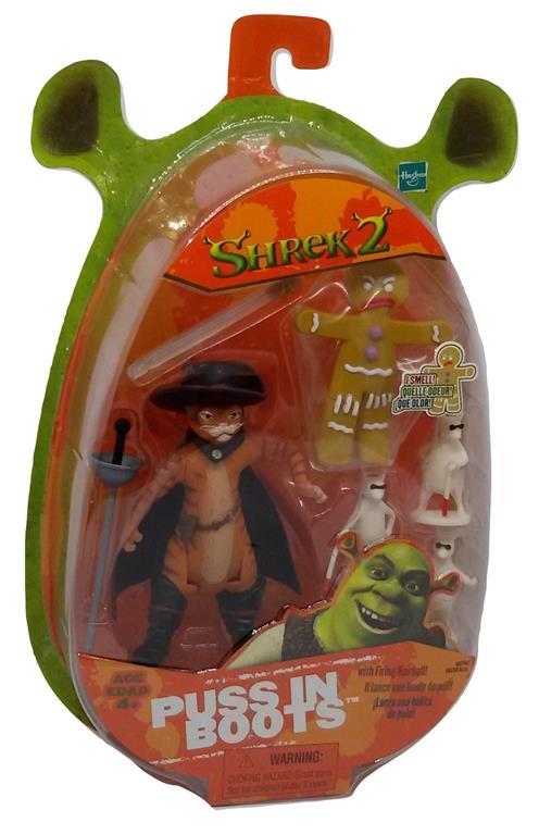 Shrek 2 Action Figure - PUSS IN BOOTS - Hasbro