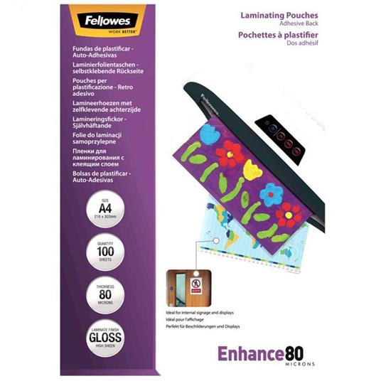 Fellowes 5302202 pellicola per plastificatrice A4 100 pezzo(i) - 2