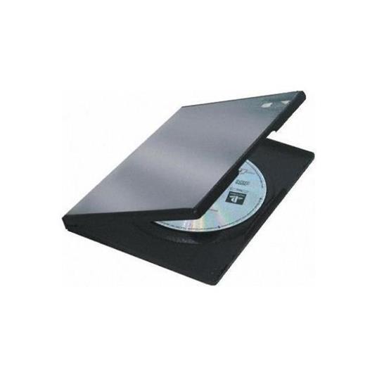 Fellowes 83357 custodia CD/DVD Scatola con DVD 1 dischi Nero - 3