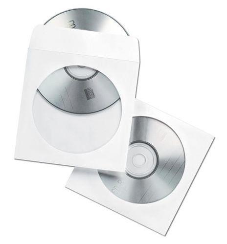 Fellowes 90690 custodia CD/DVD Custodia a tasca 1 dischi Trasparente, Bianco - 10