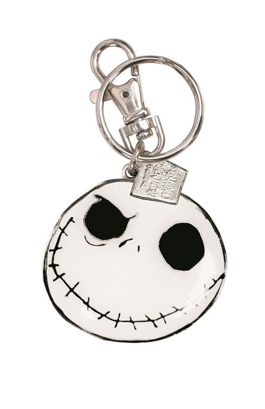 Portachiavi Nightmare Before Christmas. Good-Bad Day Face Colored Pewter