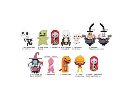 Nightmare Before Natale Pvc Bag Clips Series 5 Con Figure Int.