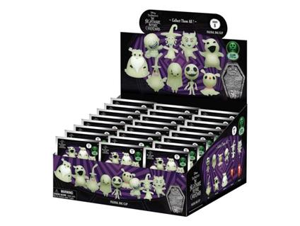 Nightmare Before Natale 3d Pvc Bag Clips Glow In The Dark Series 8 Con Figure Int.