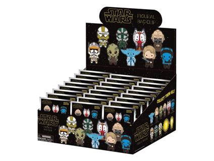 Star Wars-ep Iii Revenge Of Sith 3d Pvc Bag Clips Series 1 Con Figure Int.