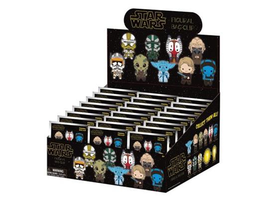 Star Wars-ep Iii Revenge Of Sith 3d Pvc Bag Clips Series 1 Con Figure Int.