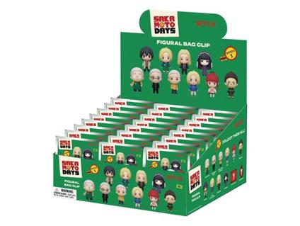 Sakamoto Days 3d Pvc Bag Clips Series 1 Con Figure Int.