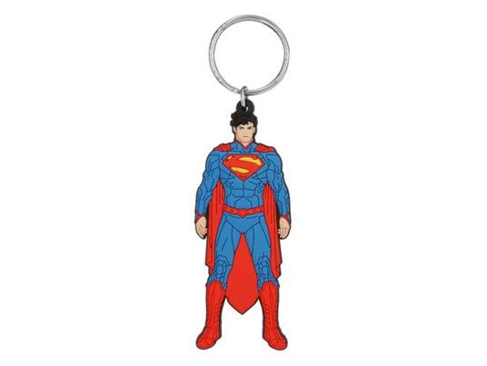 Dc Comics Soft Touch Portachiavi Superman Con Figure Int.