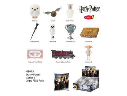 Harry Potter Pvc Bag Clips Series 1 Con Figura Int.