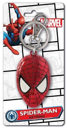 Portachiavi Spider-Man. Head Colour in Peltro