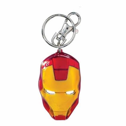 Portachiavi Iron Man. Head Colour in Peltro