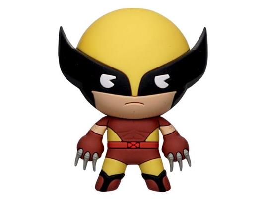Marvel 3d Magnet Wolverine Brown Suit Con Figure Int.