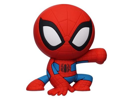 Marvel 3d Magnet Spider-man Crouching Con Figure Int.