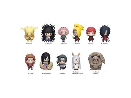 Naruto 3d Pvc Bag Clips Series 6 Con Figura Int.
