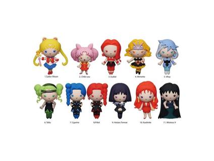 Sailor Moon 3d Pvc Bag Clips Series 8 Con Figura Int.