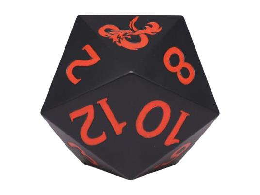Dungeons & Dragons Salvadanaio 20 Sided Dice Con Figure Int.
