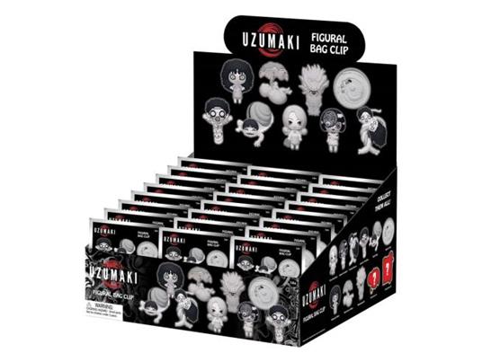 Uzumaki 3d Pvc Bag Clips Series 1 Con Figure Int.