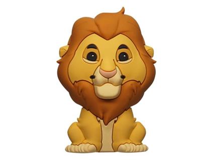 Disney 3d Magnet Il Re Leone Mufasa Con Figure Int.
