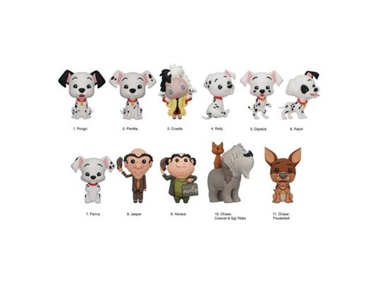 Disney 3d Pvc Bag Clips 101 Dalmations Series 33 Con Figure Int.