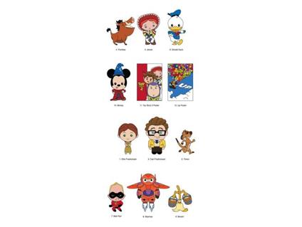 Disney Pvc Bag Clips Anniversary Series 1 Con Figure Int.