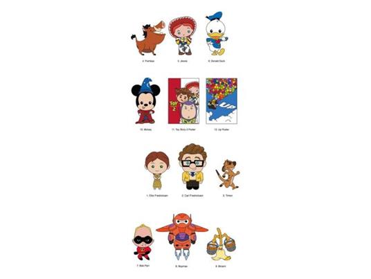 Disney Pvc Bag Clips Anniversary Series 1 Con Figure Int.