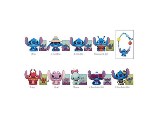 Lilo & Stitch Pvc Bag Clips Stitch Ciondolo Con Figure Int.