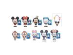 Disney Ciondolo Pvc Bag Clips Mickey & Friends Con Figure Int.
