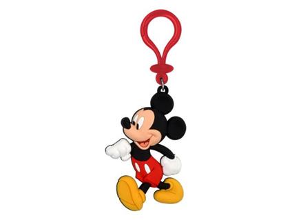 Disney Pvc Bag Clip Mickey Walking Con Figure Int.