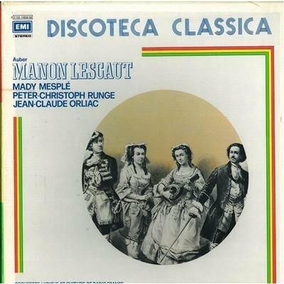 Manon Lescaut (1856) (Vinyl) - Vinile LP di Daniel-François-Esprit Auber
