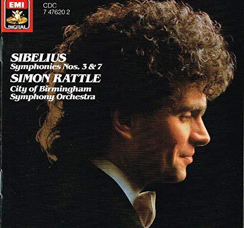 Sibelius: Sinfonie No 3 & 7 / Simon Rattle, Birmingham - CD - CD Audio