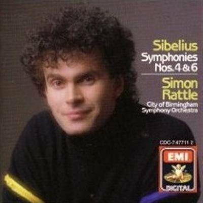 Sinfonie n.4, n.6 - CD Audio di Jean Sibelius