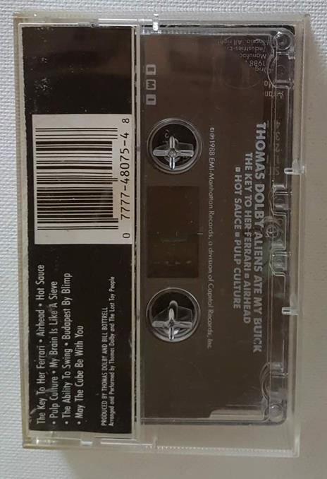 Aliens ate my Buick (Musicassetta) - Musicassetta di Thomas Dolby - 2