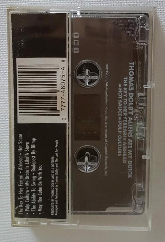 Aliens ate my Buick (Musicassetta) - Musicassetta di Thomas Dolby - 2