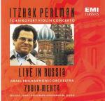 Concerto per violino - CD Audio di Pyotr Ilyich Tchaikovsky,Itzhak Perlman,Zubin Mehta