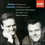 Sibelius: Concerto Per Violino - Prokofiev: Concerto N. 2 / Frank Peter Zimmermann, Jansons - CD