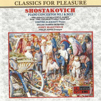 Piano Concertos Nos. 1 & 2 - CD Audio di Dmitri Shostakovich