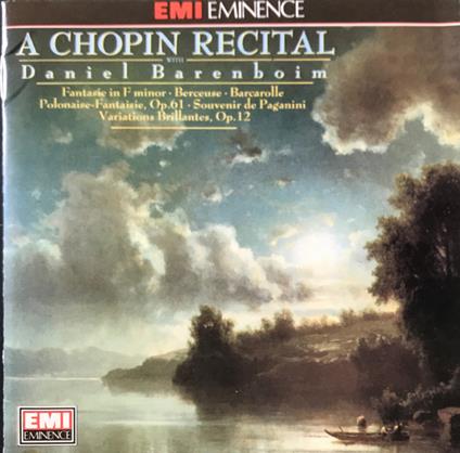 A Chopin Recital - CD Audio di Frederic Chopin