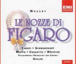 Le nozze di Figaro - CD Audio di Wolfgang Amadeus Mozart,Carlo Maria Giulini,Anna Moffo,Fiorenza Cossotto,Elisabeth Schwarzkopf,Giuseppe Taddei,Eberhard Wächter,Philharmonia Orchestra