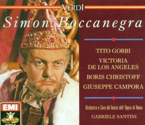 Simon Boccanegra Gobbi - De Los Angel - CD Audio di Giuseppe Verdi