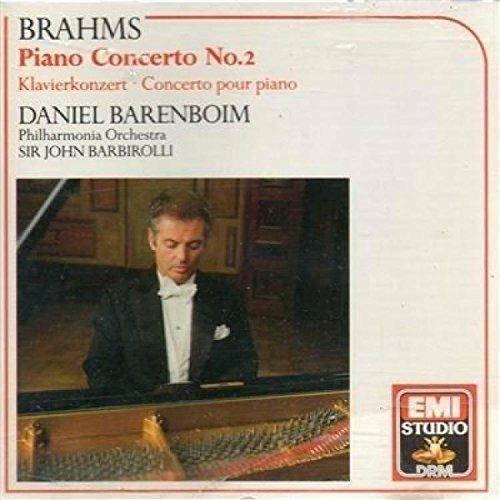 Concerto per Pianoforte n.2 - CD Audio di Johannes Brahms,Sir John Barbirolli,Daniel Barenboim