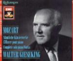 Opere per pianoforte complete - CD Audio di Wolfgang Amadeus Mozart,Walter Gieseking