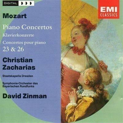 Concerto per piano n.23 K 488 in LA (1786) - CD Audio di Wolfgang Amadeus Mozart,David Zinman,Christian Zacharias